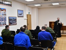 Беседа с военнослужащими