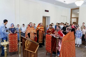 Молебен бауманцев