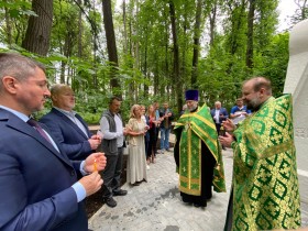 Освящение часовни святителя Николая