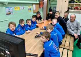 Освящение детского мотоклуба