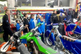 Освящение детского мотоклуба