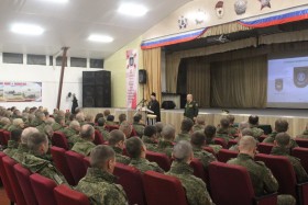 Награждение военнослужащих