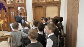 Детский хор на литургии