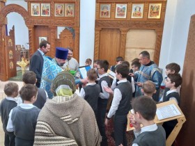 Детский хор на литургии