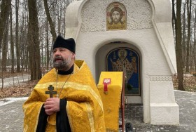 Молебен в часовне 