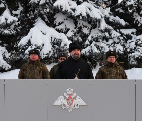 Митинг, посвященный началу комплекса мероприятий по сплочению воинских коллективов