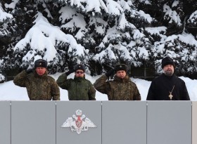 Митинг, посвященный началу комплекса мероприятий по сплочению воинских коллективов