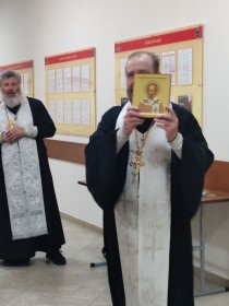 Освящение казармы
